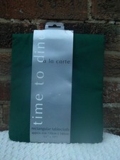 Dark green rectangular cotton