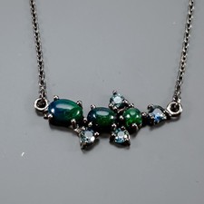 Handmade Natural Black Opal