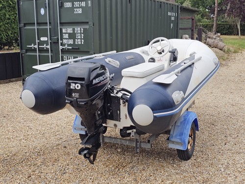 Rib with mercury 20hp - rib,