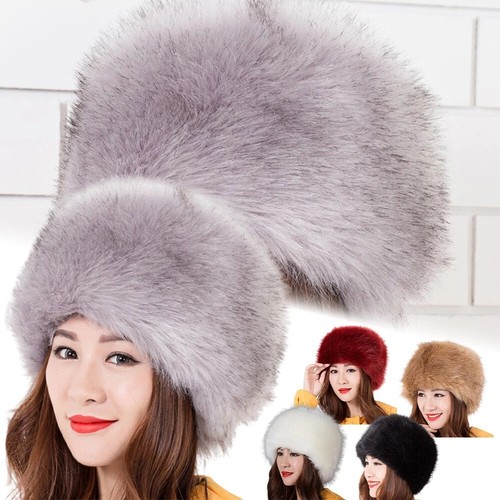 Lady winter warm cossack hat - warm,