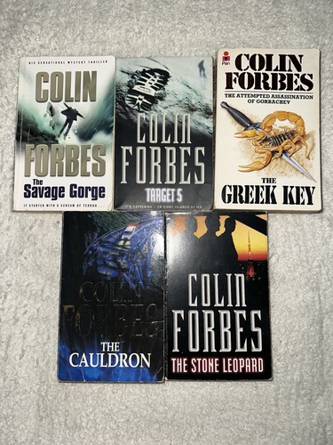 Colin forbes book bundle - book, 5