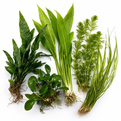 Beginner live aquarium plants - live,