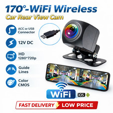 170°-WiFi Wireless Car Rear