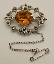 Vintage jewellery citrine - vintage,