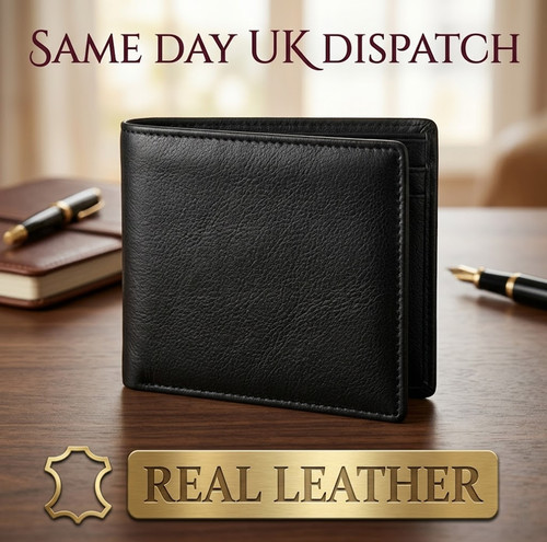 Mens soft genuine - , leather