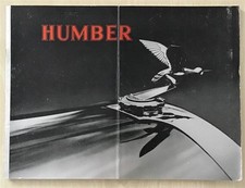 HUMBER Car Range Sales