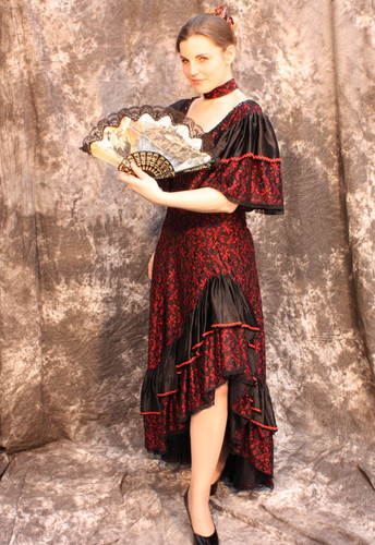 Spanish costume flamenco - costume,