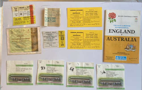 Vintage sports ticket - ticket, &