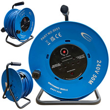 Cable Reel 50m 240V 2.5mm