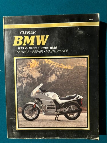 Clymer bmw k75 k100 service - clymer,