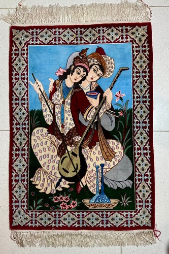 Handmade silk rugs - and, carpets