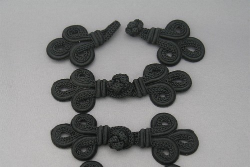 Pair frog fasteners closure - pair,