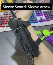 Assassin’s Creed Cosplay Style Sleeve Wrist Crossbow Arrows & Sword / Dagger