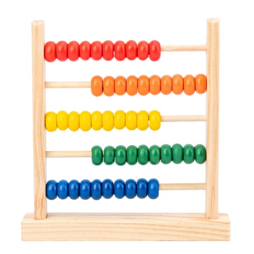 Wooden counting number - counting, frame