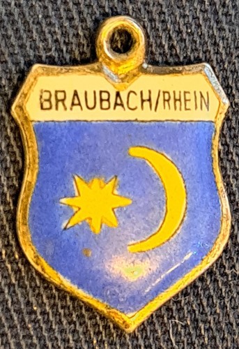 Vintage german travel shield - vintage,