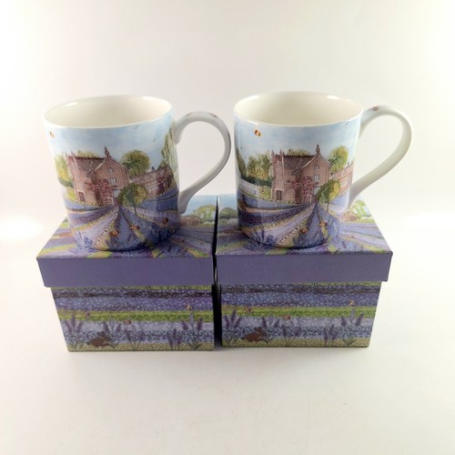Norfolk lavender mugs - lavender,
