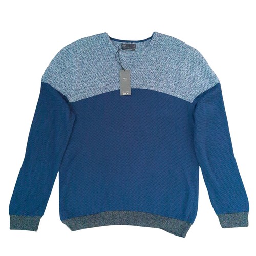 Cotton blend indigo mix - blend,