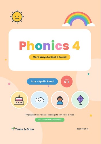 Phonics book kids spelling - phonics,