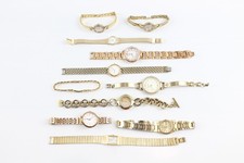 Womens Assorted Watches Fossil Seiko Quartz WORKING x 10