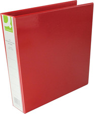 A4 40Mm Presentation 4D-Ring Binder - Red