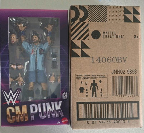 Punk wwe mattel creations - wwe,