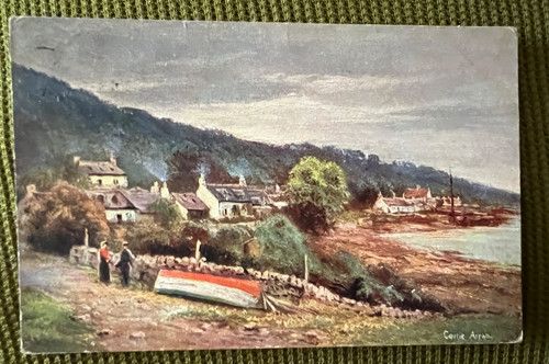 Antique postcard corrie - antique, corrie,