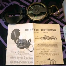 Lensatic engineer  Compass -