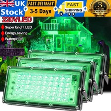 2x 50W LED Floodlight Security