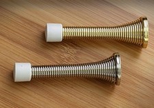 Spring Door Stops Brass or