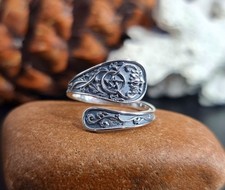 925 Sterling Silver Spoon Ring