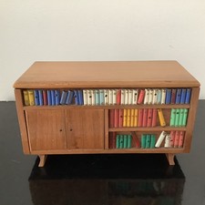 Vintage Tallent of Old Bond St Wooden Sideboard Bookcase Musical Trinket Box 