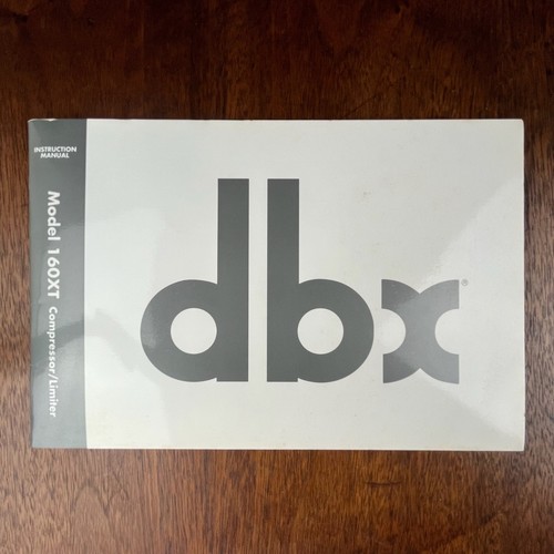 Vintage dbx model 160xt - vintage,