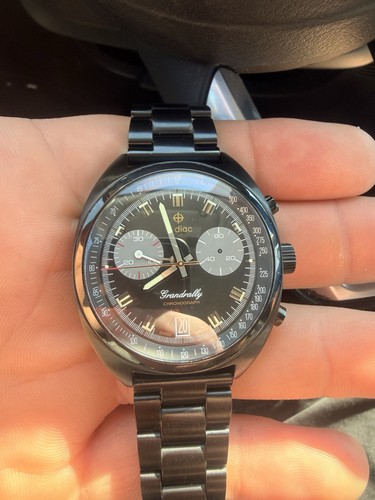 Zodiac grandrally black dial - black,