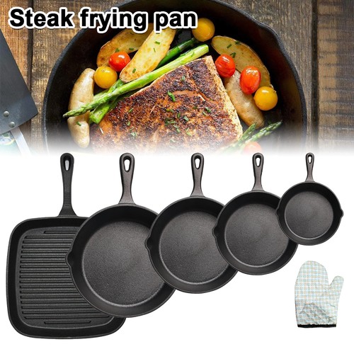 5pack cast iron frying pan - 5pack,