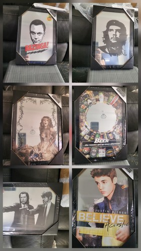 Decorative framed mirrors