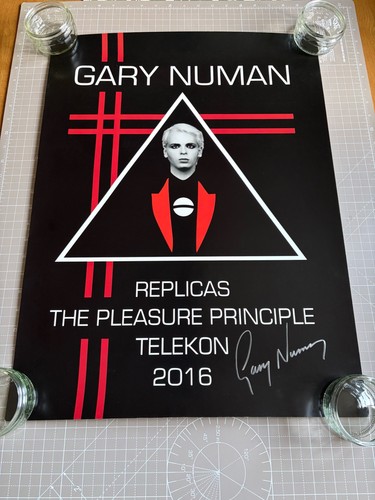 Gary numan signed - gary, and