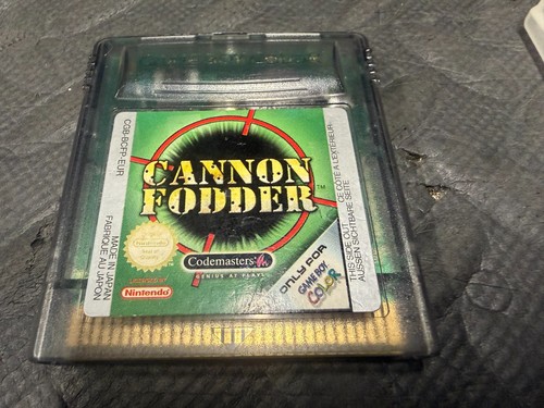 Cannon fodder nintendo - cannon, gameboy