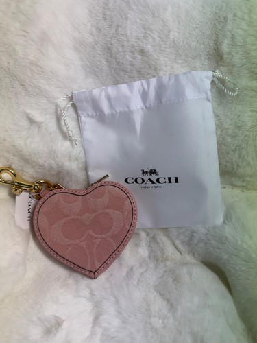 Authentic nwt coach pink denim - coach,