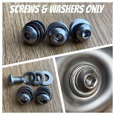 WR 400 F YAMAHA **NEW** EXHAUST HEADER PIPE HEAT SHIELD SCREWS X3, 1998 - 00