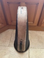 Vintage Baritone Horn or Euphonium Case Leather Trim c1940