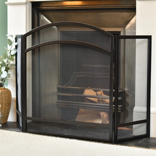 Black curved three fold - black,