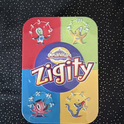 Cranium zigity card game in - game,