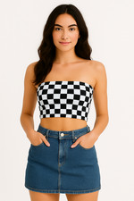 Ladies Plain Boob Tube