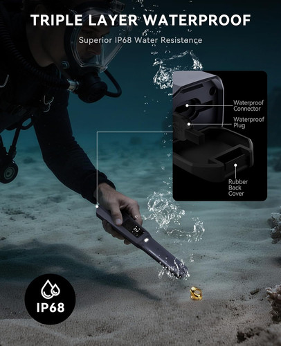 Sunpow rechargeable pinpointer - sunpow,