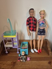 Barbie Family Playset With