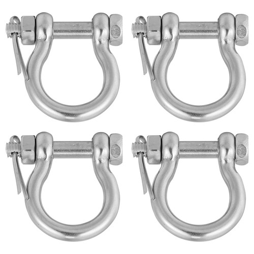 4pcs shaped shackles - d,