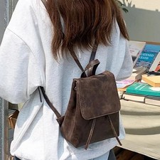 Mini Leather Backpack Womens