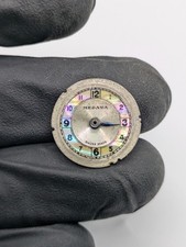 Beautiful Medana Mother Of Pearl Watch Face Dial SPARES PARTS REPAIR 19mm