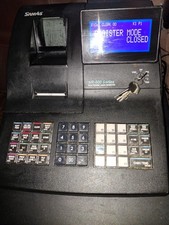 Sam4s NR-520RB Cash Register Shop Till VGC Factory Reset FREE P&P