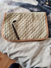 Horse Numnah Green/brown Size Cob